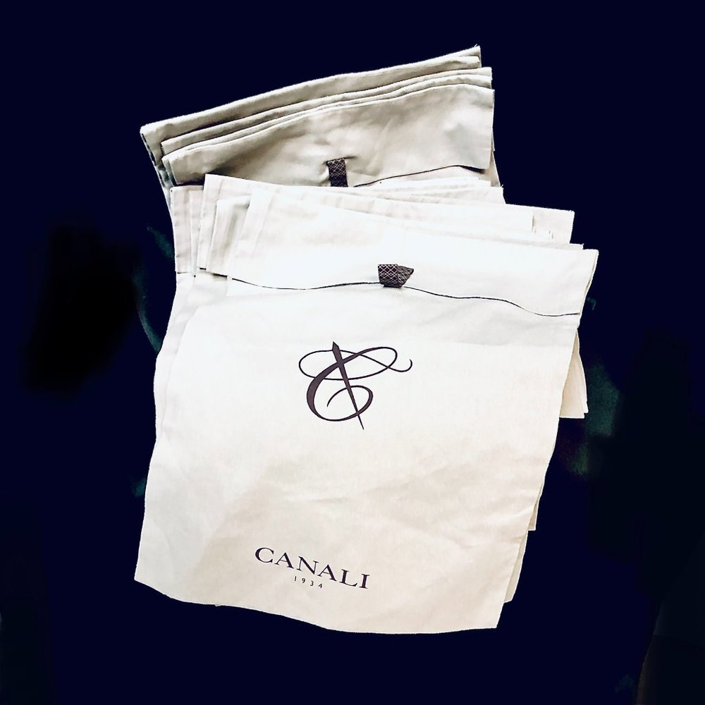 Canali Dust Bag Lot of 18 Pieces